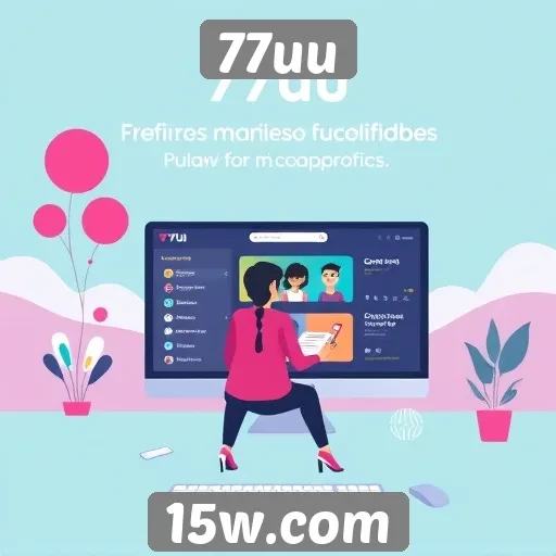 Explorando as funcionalidades do site 77uu