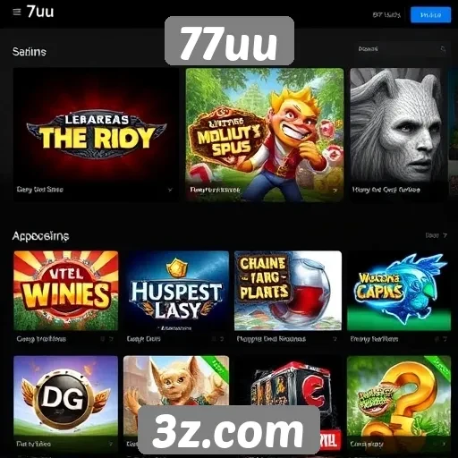 Jogos populares disponíveis no site 77uu