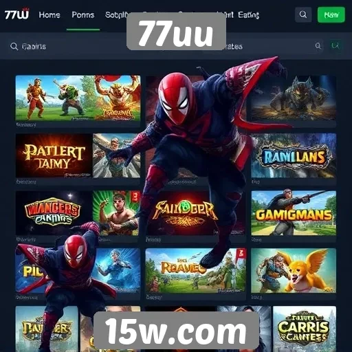 Análise da biblioteca de jogos do site 77uu